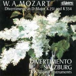 MOZART Divertimenti In D Major K 251 And K 334 Фирменный CD 