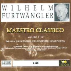 WILHELM FURTWANGLER Maestro Classico Volume Five Фирменный CD 