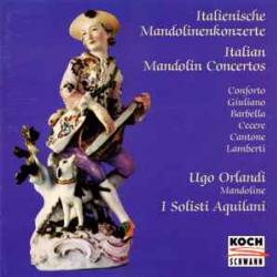 I SOLISTI AQUILANI   UGO ORLANDI ITALIAN MANDOLIN CONCERTOS Фирменный CD 