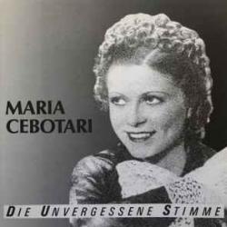 MARIA CEBOTARI Die Unvergessene Stimme Фирменный CD 