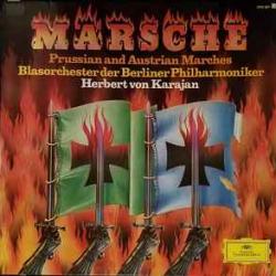 Herbert von Karajan   Blasorchester der Berliner Philharmoniker Märsche · Prussian And Austrian Marches Виниловая пластинка 
