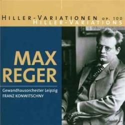 MAX REGER Hiller Variationen op. 100 Фирменный CD 