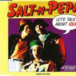 SALT-N-PEPA LET'S TALK ABOUT SEX! Фирменный CD 