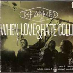 DEF LEPPARD When Love & Hate Collide Фирменный CD 
