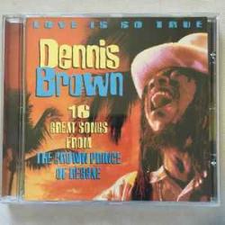 DENNIS BROWN Love Is So True Фирменный CD 