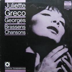Juliette Greco / Georges Brassens CHANSONS Виниловая пластинка 
