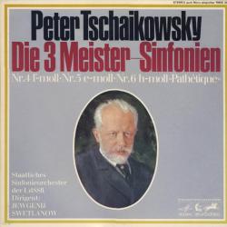 TSCHAIKOWSKY Die 3 Meister-Sinfonien Виниловая пластинка 