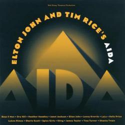 ELTON JOHN   TIM RICE AIDA Фирменный CD 