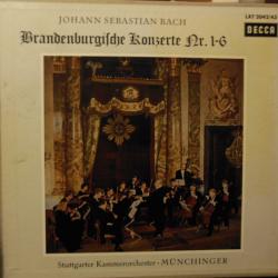 BACH Brandenburgische Konzerte 1- 6 LP-BOX 