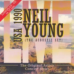 NEIL YOUNG USA 1990 (ACOUSTIC SET) Фирменный CD 