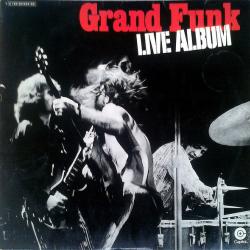 GRAND FUNK RAILROAD LIVE ALBUM Виниловая пластинка 