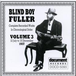 BLIND BOY FULLER VOLUME 3 Фирменный CD 