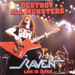 RAVEN DESTROY ALL MONSTERS - LIVE IN JAPAN Фирменный CD 