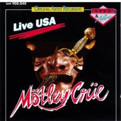 MOTLEY CRUE LIVE USA Фирменный CD 
