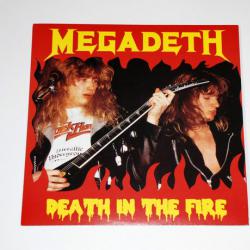 MEGADETH DEATH IN THE FIRE Виниловая пластинка 