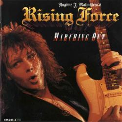 YNGWIE J. MALMSTEEN'S RISING FORCE MARCHING OUT Фирменный CD 