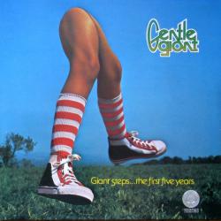 GENTLE GIANT GIANT STEPS (THE FIRST FIVE YEARS) 1970-1975 Виниловая пластинка 