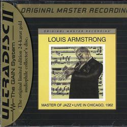 LOUIS ARMSTRONG Master Of Jazz - Live in Chicago, 1962 Фирменный CD 