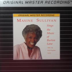 Maxine Sullivan With The Keith Ingham Sextet Sings The Music Of Burton Lane Фирменный CD 