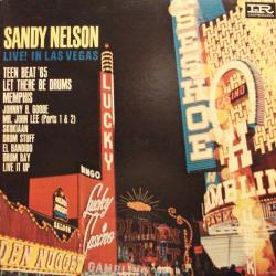 SANDY NELSON LIVE! IN LAS VEGAS Виниловая пластинка 