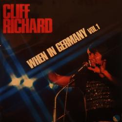 CLIFF RICHARD WHEN IN GERMANY VOL.1 Виниловая пластинка 