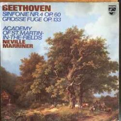 BEETHOVEN Sinfonie Nr. 4, Op. 60 / Grosse Fuge, Op. 133 Виниловая пластинка 