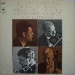 BRAHMS Quintett Für Klavier Und Streichquartett F-Moll Op. 34 Виниловая пластинка 