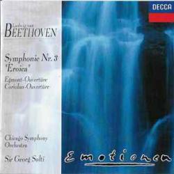 BEETHOVEN Symphonie Nr. 3 "Eroica" · Egmont-Ouvertüre · Coriolan-Ouvertüre Фирменный CD 