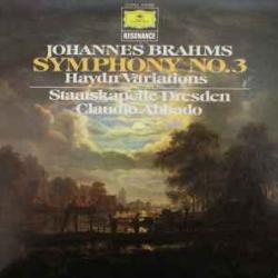 BRAHMS Symphonie No. 3 • Haydn Variations Виниловая пластинка 