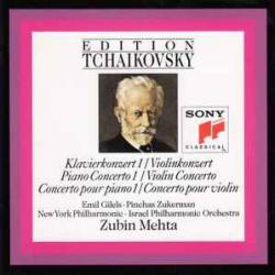 TCHAIKOVSKY Piano Concerto 1 . Violin Concerto Фирменный CD 