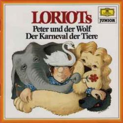 LORIOT Loriots Peter Und Der Wolf / Der Karneval Der Tiere Фирменный CD 