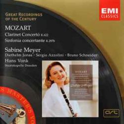 MOZART Clarinet Concerto K.622 / Sinfonia Concertante K.297b Фирменный CD 