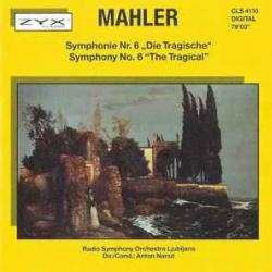 MAHLER Symphonie Nr. 6 „Die Tragische“ Фирменный CD 