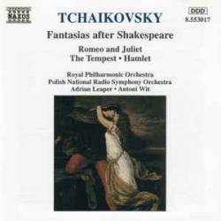 TCHAIKOVSKY Fantasias After Shakespeare: Romeo & Juliet, The Tempest, Hamlet Фирменный CD 