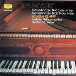 MOZART Klavierkonzert Nr. 8 C-dur KV 246 / Klavierkonzert Nr. 27 B-dur KV 595 Виниловая пластинка 