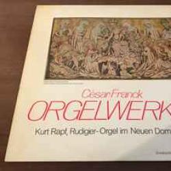 CESAR FRANCK Orgelwerke 2 Виниловая пластинка 
