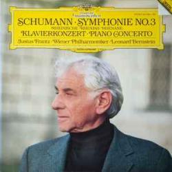 SCHUMANN Symphonie No. 3 »Rheinische = Rhenish = Rhenane« • Klavierkonzert = Piano Concerto Виниловая пластинка 