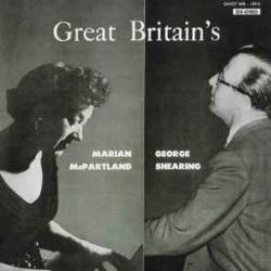 MARIAN MCPARTLAND   GEORGE SHEARING Great Britain's Marian McPartland - George Shearing Фирменный CD 