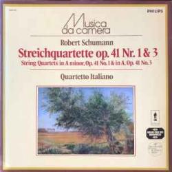 SCHUMANN Streichquartette op. 41 Nr.1 & 3 Виниловая пластинка 