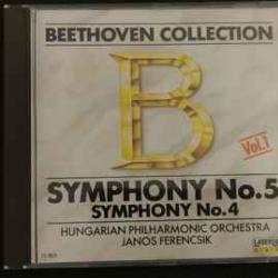 BEETHOVEN Symphony No. 5 / Symphony No. 4 Фирменный CD 