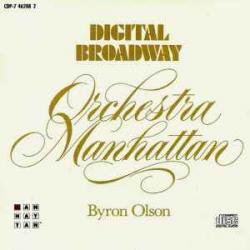 Byron Olson   Orchestra Manhattan Digital Broadway Фирменный CD 
