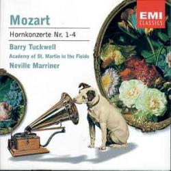 MOZART HORNKONZERTE Nr. 1-4 Фирменный CD 
