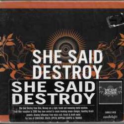 She Said Destroy Time Like Vines Фирменный CD 