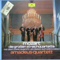 MOZART Die Großen Streichquartette LP-BOX 