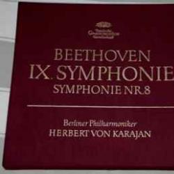 BEETHOVEN IX. Symphonie / Symphonie Nr. 8 LP-BOX 
