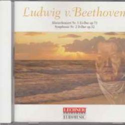 BEETHOVEN Klavierkonzert Nr. 5 Es-Dur Op.73 / Symphonie Nr. 2 D-Dur Op.32 Фирменный CD 