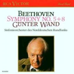BEETHOVEN Symphony No. 5+8 Фирменный CD 
