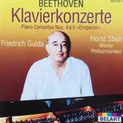 BEETHOVEN Klavierkonzerte Nos. 4 & 5 Фирменный CD 