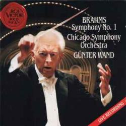 BRAHMS Symphony No. 1 (Live Recording) Фирменный CD 