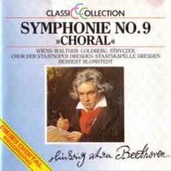 BEETHOVEN SYMPHONIE No. 9 CHORAL Фирменный CD 